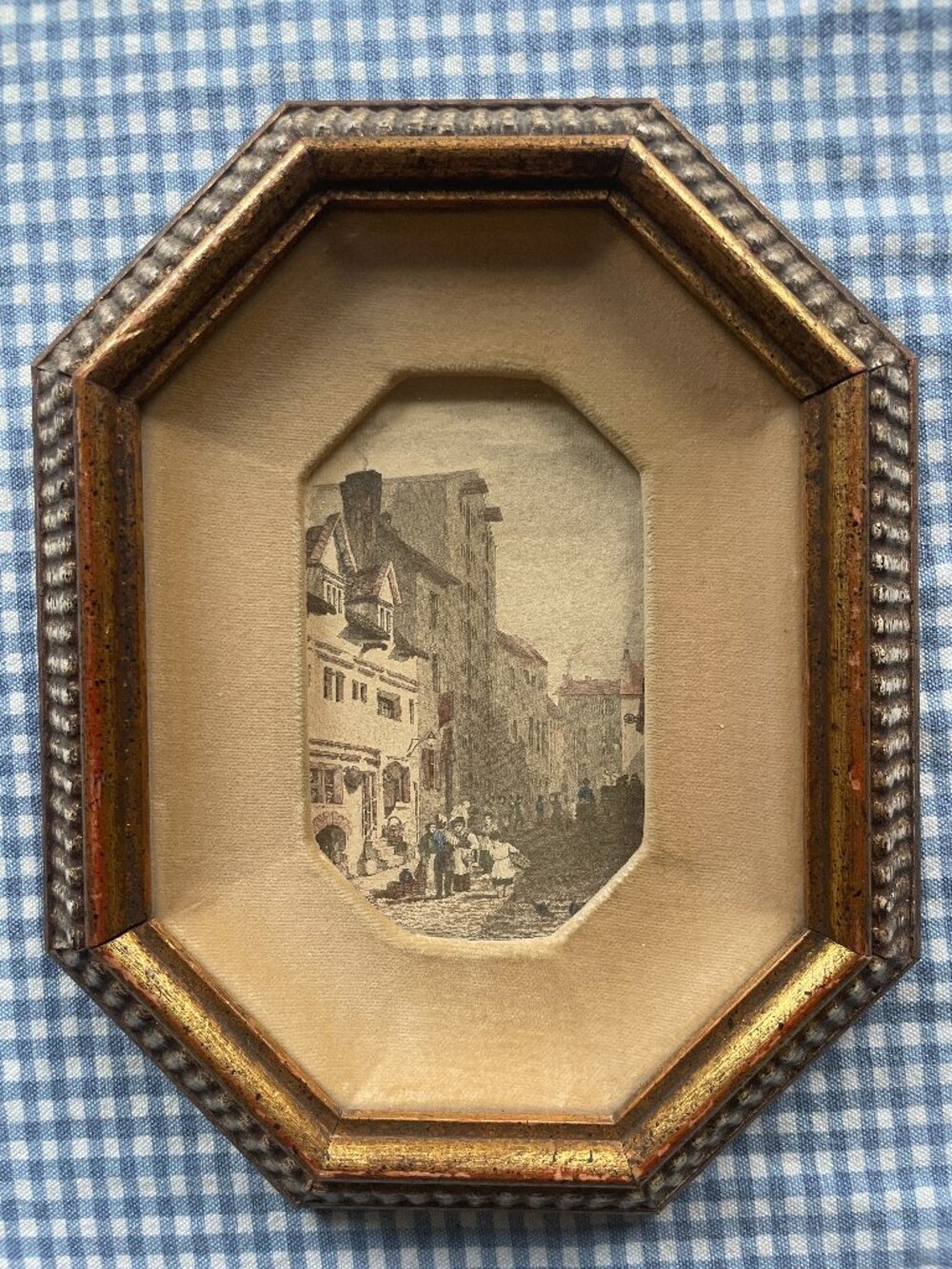 Vintage Painting London Street